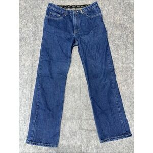 Beretta Jeans‎ Mens 30x28 Blue Straight Leg Shooting  Denim Made in USA (001-5)